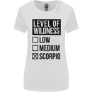 Levels of Wildness Scorpio Womens Wider Cut T-Shirt White