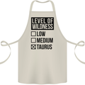 Levels of Wildness Taurus Cotton Apron 100% Organic Natural