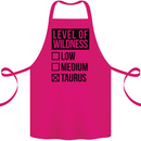 Levels of Wildness Taurus Cotton Apron 100% Organic Pink
