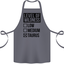 Levels of Wildness Taurus Cotton Apron 100% Organic Steel