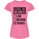 Levels of Wildness Taurus Womens Petite Cut T-Shirt Azalea