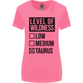 Levels of Wildness Taurus Womens Wider Cut T-Shirt Azalea