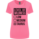 Levels of Wildness Taurus Womens Wider Cut T-Shirt Azalea