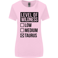 Levels of Wildness Taurus Womens Wider Cut T-Shirt Light Pink