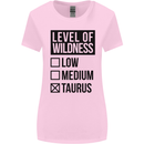 Levels of Wildness Taurus Womens Wider Cut T-Shirt Light Pink