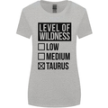 Levels of Wildness Taurus Womens Wider Cut T-Shirt Sports Grey