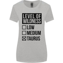 Levels of Wildness Taurus Womens Wider Cut T-Shirt Sports Grey