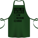 Levels of Wildness Virgo Cotton Apron 100% Organic Forest Green
