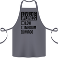 Levels of Wildness Virgo Cotton Apron 100% Organic Steel
