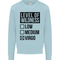 Levels of Wildness Virgo Kids Sweatshirt Jumper Light Blue
