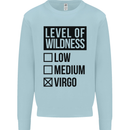 Levels of Wildness Virgo Kids Sweatshirt Jumper Light Blue