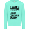 Levels of Wildness Virgo Kids Sweatshirt Jumper Peppermint