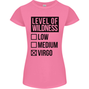 Levels of Wildness Virgo Womens Petite Cut T-Shirt Azalea