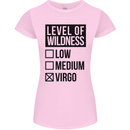 Levels of Wildness Virgo Womens Petite Cut T-Shirt Light Pink