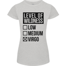Levels of Wildness Virgo Womens Petite Cut T-Shirt Sports Grey