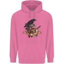 Libertad Skull Freedom Pirate Crow Raven Childrens Kids Hoodie Azalea