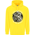 Life Is Better On Two Wheels Childrens Kids Hoodie Yellow