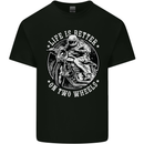 Life Is Better On Two Wheels Kids T-Shirt Childrens Black