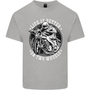 Life Is Better On Two Wheels Kids T-Shirt Childrens Sports Grey