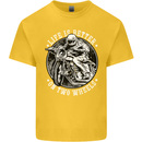 Life Is Better On Two Wheels Kids T-Shirt Childrens Yellow
