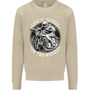 Life Is Better On Two Wheels Mens Sweatshirt Jumper Sand