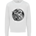 Life Is Better On Two Wheels Mens Sweatshirt Jumper White