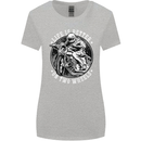 Life Is Better On Two Wheels Womens Wider Cut T-Shirt Sports Grey