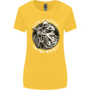 Life Is Better On Two Wheels Womens Wider Cut T-Shirt Yellow