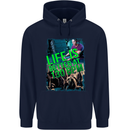 Life Is Better at 130 Bpm Dance Music DJ Childrens Kids Hoodie Navy Blue