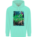 Life Is Better at 130 Bpm Dance Music DJ Childrens Kids Hoodie Peppermint