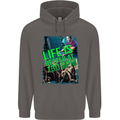 Life Is Better at 130 Bpm Dance Music DJ Mens 80% Cotton Hoodie Charcoal