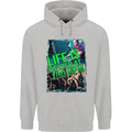 Life Is Better at 130 Bpm Dance Music DJ Mens 80% Cotton Hoodie Sports Grey