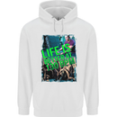 Life Is Better at 130 Bpm Dance Music DJ Mens 80% Cotton Hoodie White