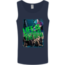 Life Is Better at 130 Bpm Dance Music DJ Mens Vest Tank Top Navy Blue