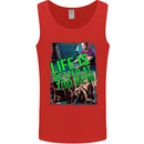 Life Is Better at 130 Bpm Dance Music DJ Mens Vest Tank Top Red