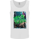 Life Is Better at 130 Bpm Dance Music DJ Mens Vest Tank Top White