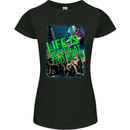 Life Is Better at 130 Bpm Dance Music DJ Womens Petite Cut T-Shirt Black