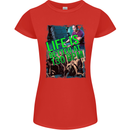 Life Is Better at 130 Bpm Dance Music DJ Womens Petite Cut T-Shirt Red