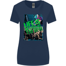 Life Is Better at 130 Bpm Dance Music DJ Womens Wider Cut T-Shirt Navy Blue