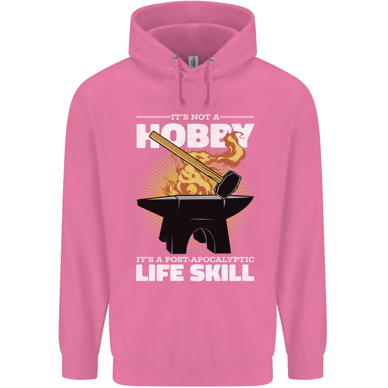 Life Post Apocalyptic Skill Blacksmith Childrens Kids Hoodie Azalea