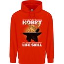 Life Post Apocalyptic Skill Blacksmith Childrens Kids Hoodie Bright Red