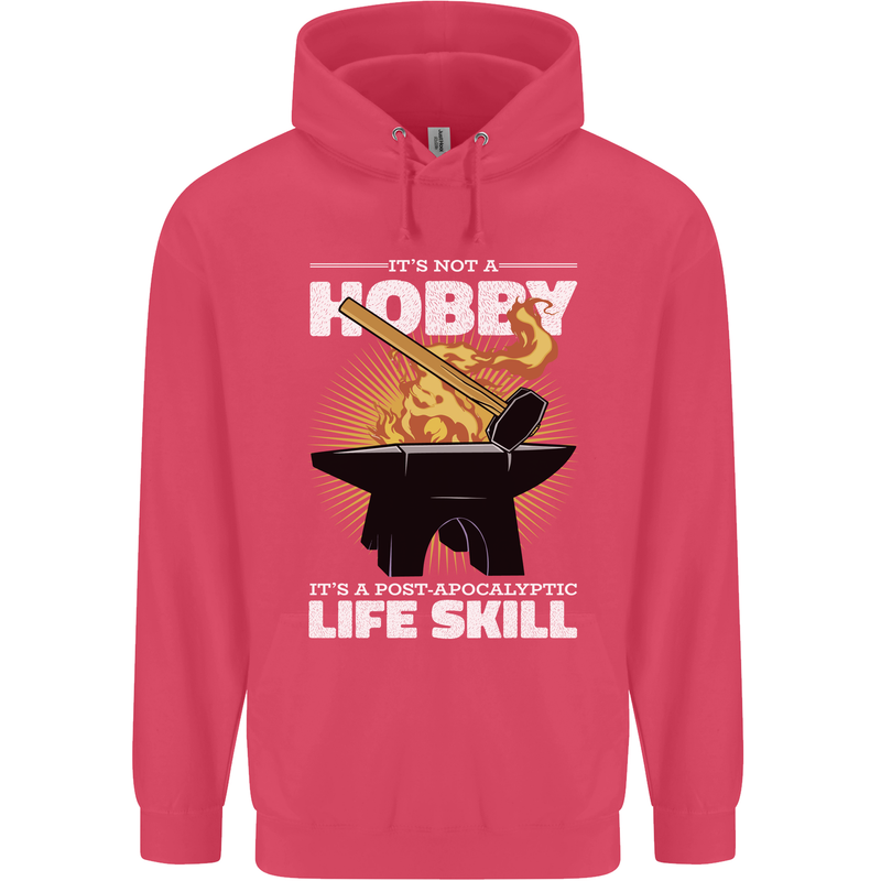 Life Post Apocalyptic Skill Blacksmith Childrens Kids Hoodie Heliconia