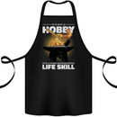 Life Post Apocalyptic Skill Blacksmith Cotton Apron 100% Organic Black