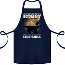 Life Post Apocalyptic Skill Blacksmith Cotton Apron 100% Organic Navy Blue