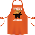 Life Post Apocalyptic Skill Blacksmith Cotton Apron 100% Organic Orange