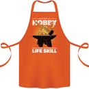 Life Post Apocalyptic Skill Blacksmith Cotton Apron 100% Organic Orange