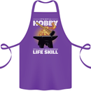 Life Post Apocalyptic Skill Blacksmith Cotton Apron 100% Organic Purple