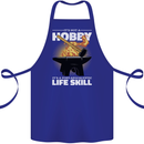 Life Post Apocalyptic Skill Blacksmith Cotton Apron 100% Organic Royal Blue