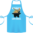 Life Post Apocalyptic Skill Blacksmith Cotton Apron 100% Organic Turquoise