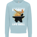 Life Post Apocalyptic Skill Blacksmith Kids Sweatshirt Jumper Light Blue